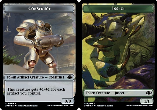 Construct Token // Insect Token - Foil