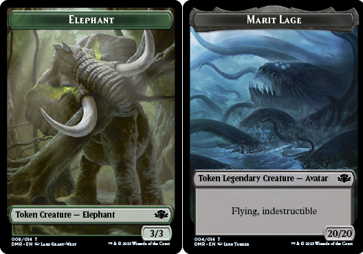 Elephant Token // Marit Lage Token - Foil