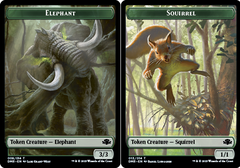 Elephant Token // Squirrel Token - Foil