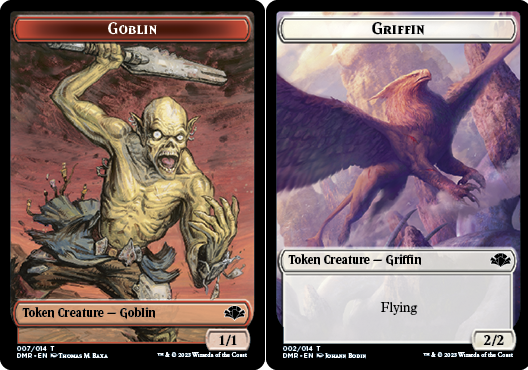 Goblin Token // Griffin Token - Foil