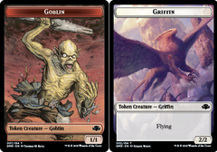 Goblin // Griffin Double-sided Token - Foil