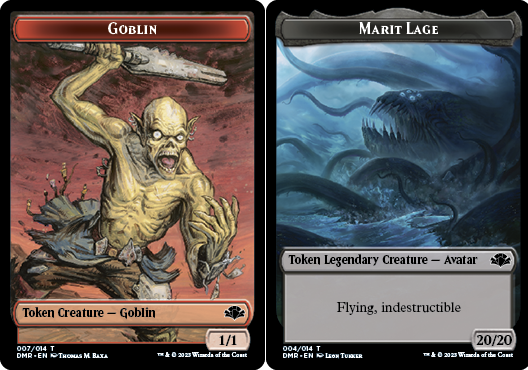 Goblin Token // Marit Lage Token - Foil