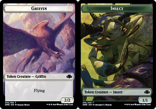 Griffin Token // Insect Token - Foil