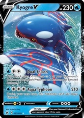 Kyogre V - 037/159 - Ultra Rare