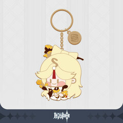 Genshin Impact Chara Metal Keyring Ningguang [Gyoukou]