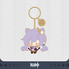 Genshin Impact Chara Metal Keyring Keqing [Kokusei]