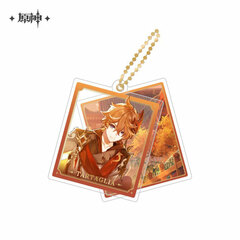 Genshin Impact Wallpaper Chara Double Acrylic Strap Tartaglia