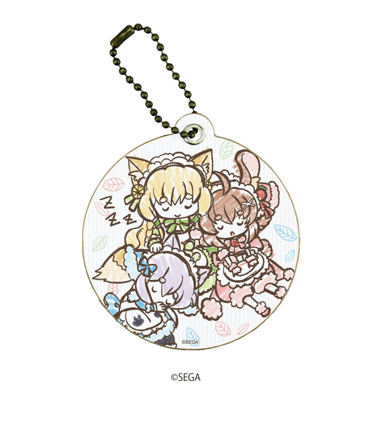 Chara Leather Charm Maimai MiLK 04/Sleep (GraffArt)