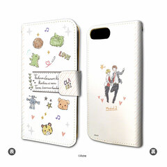 Book-style Smartphone Case (iPhone 6/6s/7/8) Tada no Classmate kara Koibito ni Naru Tatta Hitotsu no Houhou Mahiro Inukai & Kotarou Momose (GraffArt)