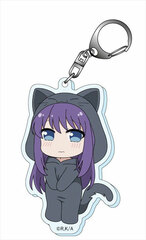 Ao-chan Can't Study Animarukko Acrylic Keychain Ao (Cat)