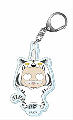 Ao-chan Can't Study Animarukko Acrylic Keychain (White Tiger)