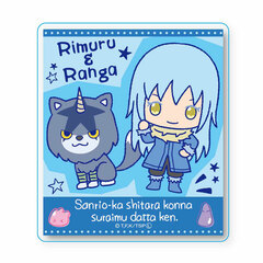 ChoiDeka Acrylic Badge That Time I Got SANRIO-ized as a Slime Rimuru & Ranga