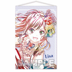 BanG Dream! Girls Band Party! Ani-Art B2 Wall Scroll vol.2 Lisa Imai (Roselia)