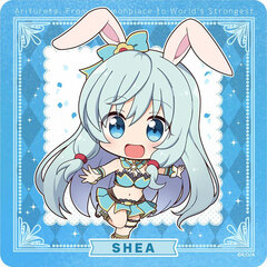 Arifureta: From Commonplace to World's Strongest Puchi Choko Rubber Mat Coaster Shea