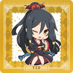 Arifureta: From Commonplace to World's Strongest Puchi Choko Rubber Mat Coaster Tio