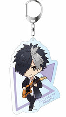 Ikeman Live Koi no Uta wo Kimi ni Deka Keychain Meguru Fujishiro Deformed ver.