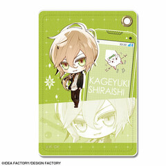 Collar x Malice -Unlimited- Leather Pass Case Design 06 (Kageyuki Shiraishi)