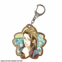 Hakuouki Yuugiroku Taishi-tachi no Daienkai Wooden Keychain Design 09 (Keisuke Sannan)