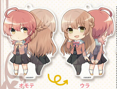 Eformed Bloom Into You Yorisoi Acrylic Ballchain Yuu Koito & Sayaka Saeki