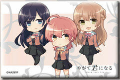 Eformed Bloom Into You Kirakira Square Tin Badge