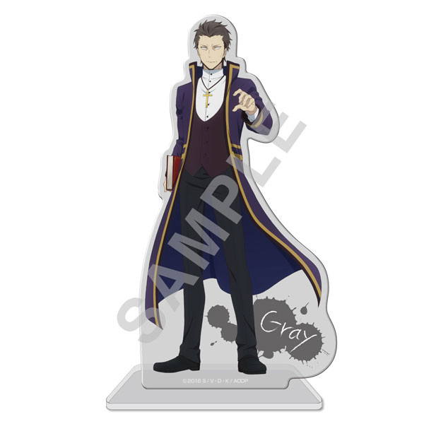 Anime Satsuriku no Tenshi Acrylic Stand Gray