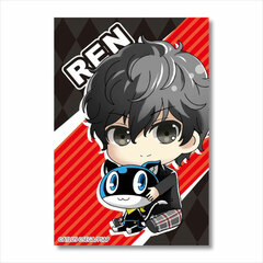 Gyugyutto BIG Square Tin Badge PERSONA5 the Animation Ren Amamiya
