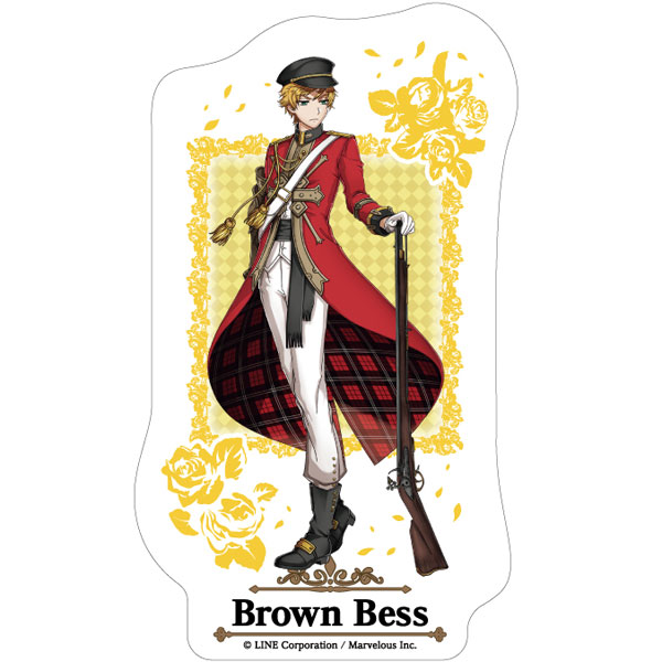 Senjuushi Sticker Vol.1 Brown Bess