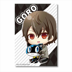 Gyugyutto BIG Square Tin Badge PERSONA5 the Animation Goro Akechi