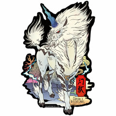 CAPCOM x B-SIDE LABEL Sticker - Monster Hunter: World: Kirin