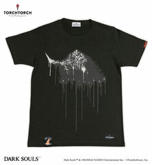 Dark Souls x TORCH TORCH / Gravelord Nito's T-shirt: Ink Black L Size