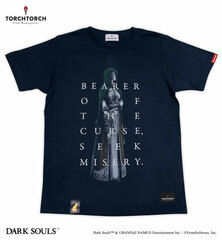 Dark Souls x TORCH TORCH / Emerald Herald's T-shirt: Navy XXL Size