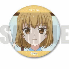 Ao-chan Can't Study 3WAY Tin Badge C Miyabi Takaoka