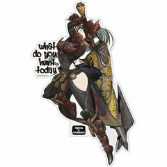CAPCOM x B-SIDE LABEL Sticker - Monster Hunter: World: Garon Beta Equipped