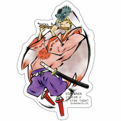 CAPCOM x B-SIDE LABEL Sticker - Okami: Ushiwaka