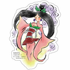 CAPCOM x B-SIDE LABEL Sticker - Okami: Sakuya Hime