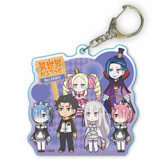 Choi Deka Acrylic Keychain Isekai Quartet Re:ZERO -Starting Life in Another World-