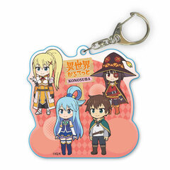 Choi Deka Acrylic Keychain Isekai Quartet KonoSuba