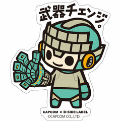 CAPCOM x B-SIDE LABEL Sticker - Mega Man 11: Weapon Change