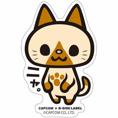 CAPCOM x B-SIDE LABEL Sticker - Monster Hunter: Nya.
