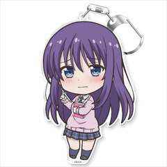 Ao-chan Can't Study PuniColle! Keychain (w/Stand) Ao Horie