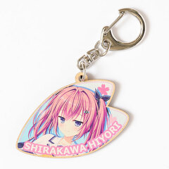 D.C.4 -Da Capo 4- Wood Keychain -Hiyori Shirakawa-