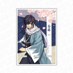 Hakuouki Shinkai Reimeiroku Acrylic Smartphone Stand Hajime Saitou