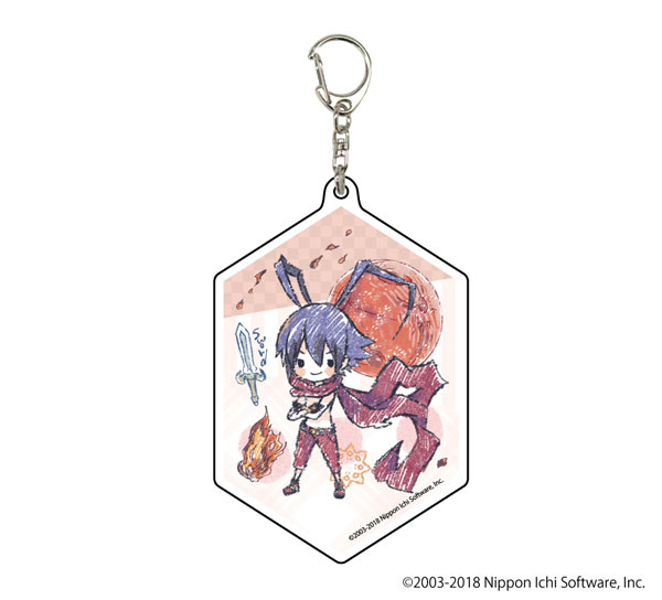 Acrylic Keychain Disgaea Series 01/ Laharl (GraffArt)