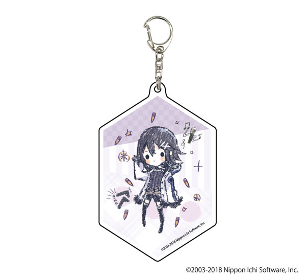 Acrylic Keychain Disgaea Series 02/ Asagi (GraffArt)