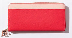 Cardcaptor Sakura Sakura Kinomoto Model Bicolor Long Wallet Pastel Red