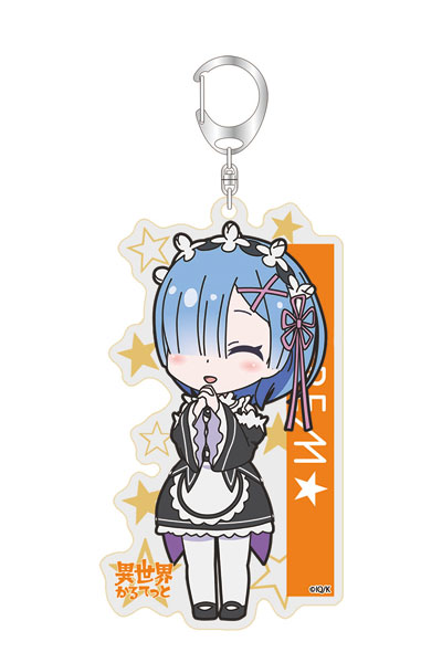 Isekai Quartet Acrylic Keychain (10) Rem