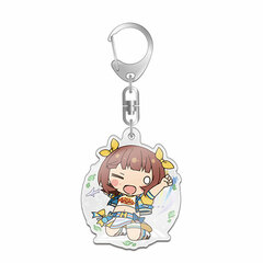 ChimaDol THE IDOLM@STER Million Live! Acrylic Keychain Haruka Amami Never Give Up Soul! ver.