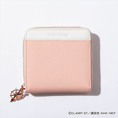 Cardcaptor Sakura Sakura Kinomoto Model Bicolor Half Wallet Pastel Pink