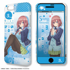 DezaJacket The Quintessential Quintuplets iPhone 7/8 Case & Protection Sheet Design 03 (Miku Nakano)