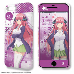 DezaJacket The Quintessential Quintuplets iPhone 7 Plus/8 Plus Case & Protection Sheet Design 02 (Nino Nakano)